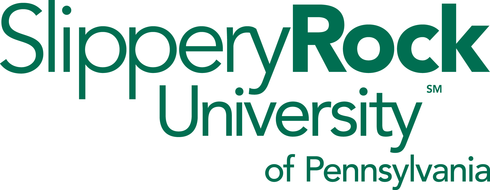 slippery rock U logo